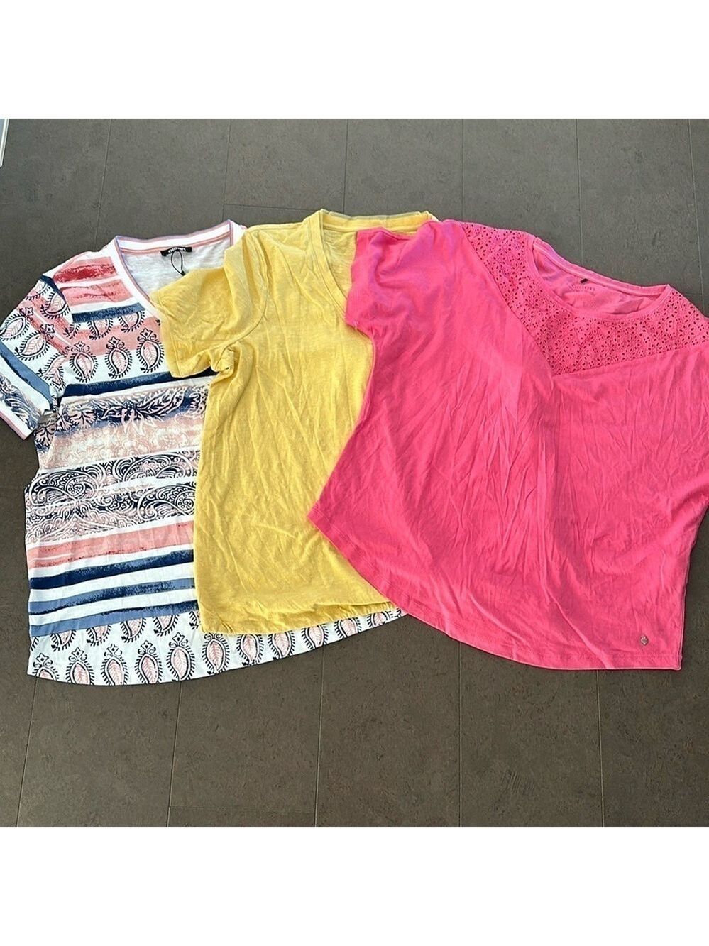 Bundle of 3 Olsen T-shirts size large